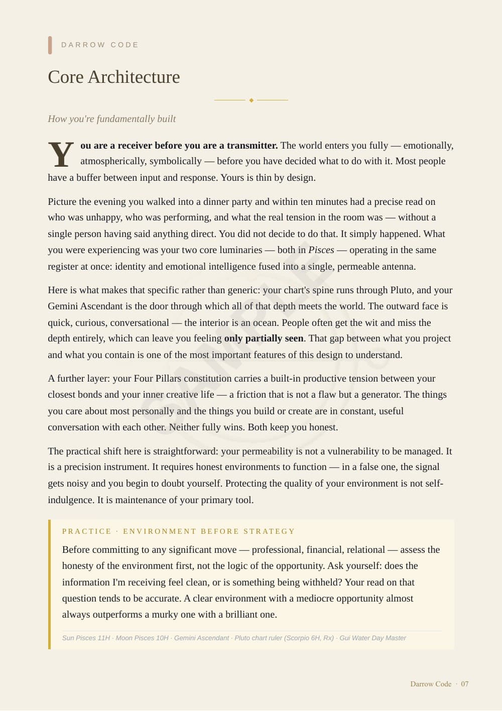 CORE Report sample — page 7 of 24