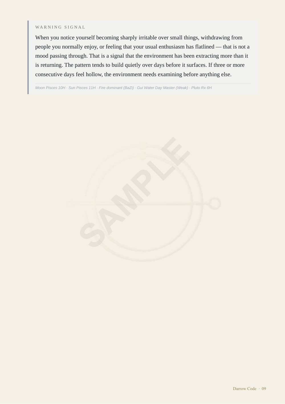 CORE Report sample — page 9 of 24